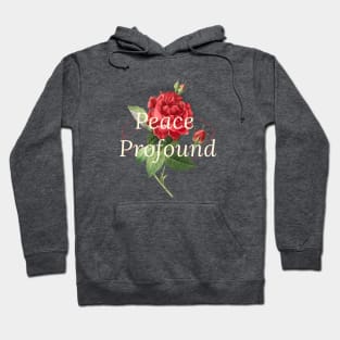 Peace Profound Rosicrucian Rose Hoodie